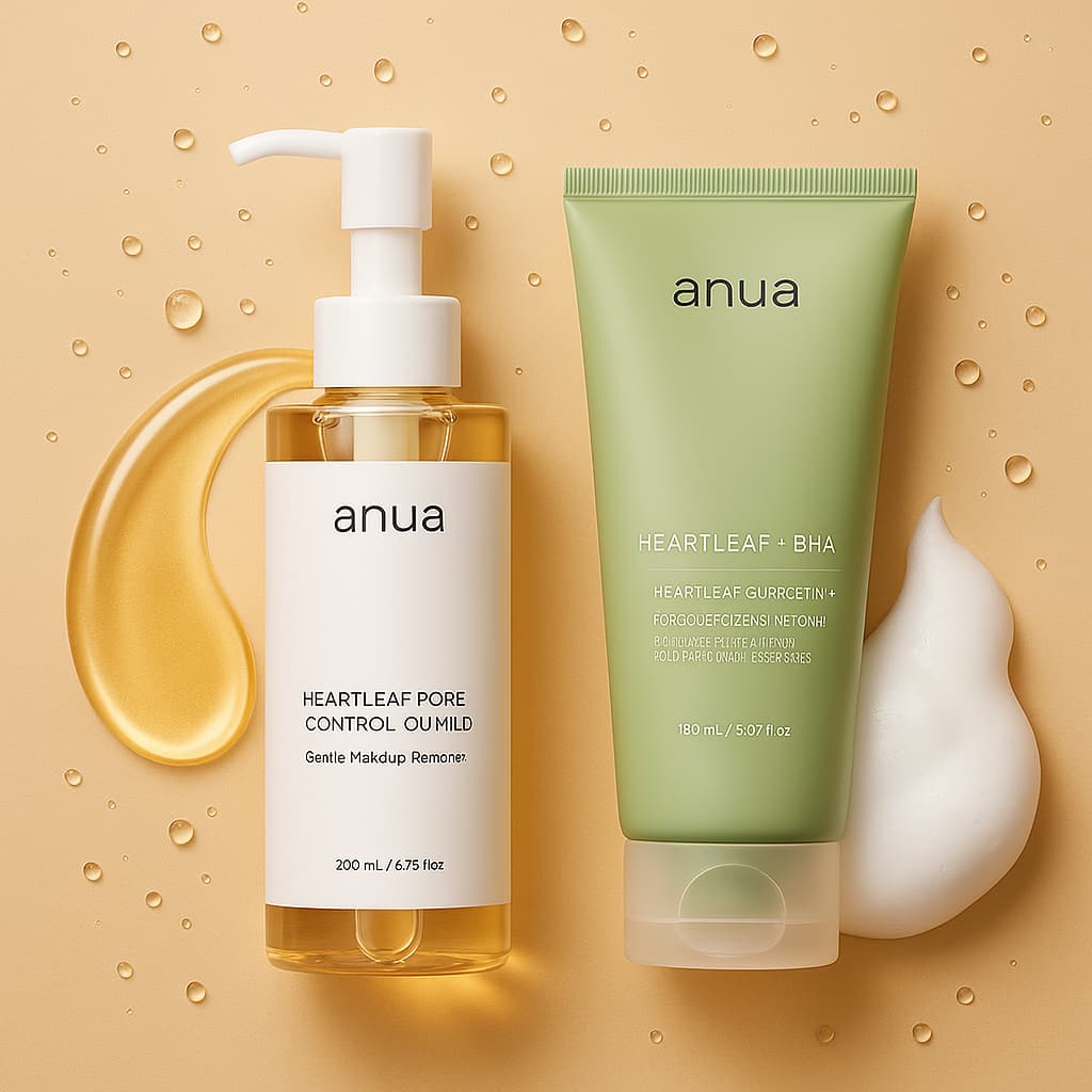 Korean Anua Glow Skincare Set | 5 Essentials